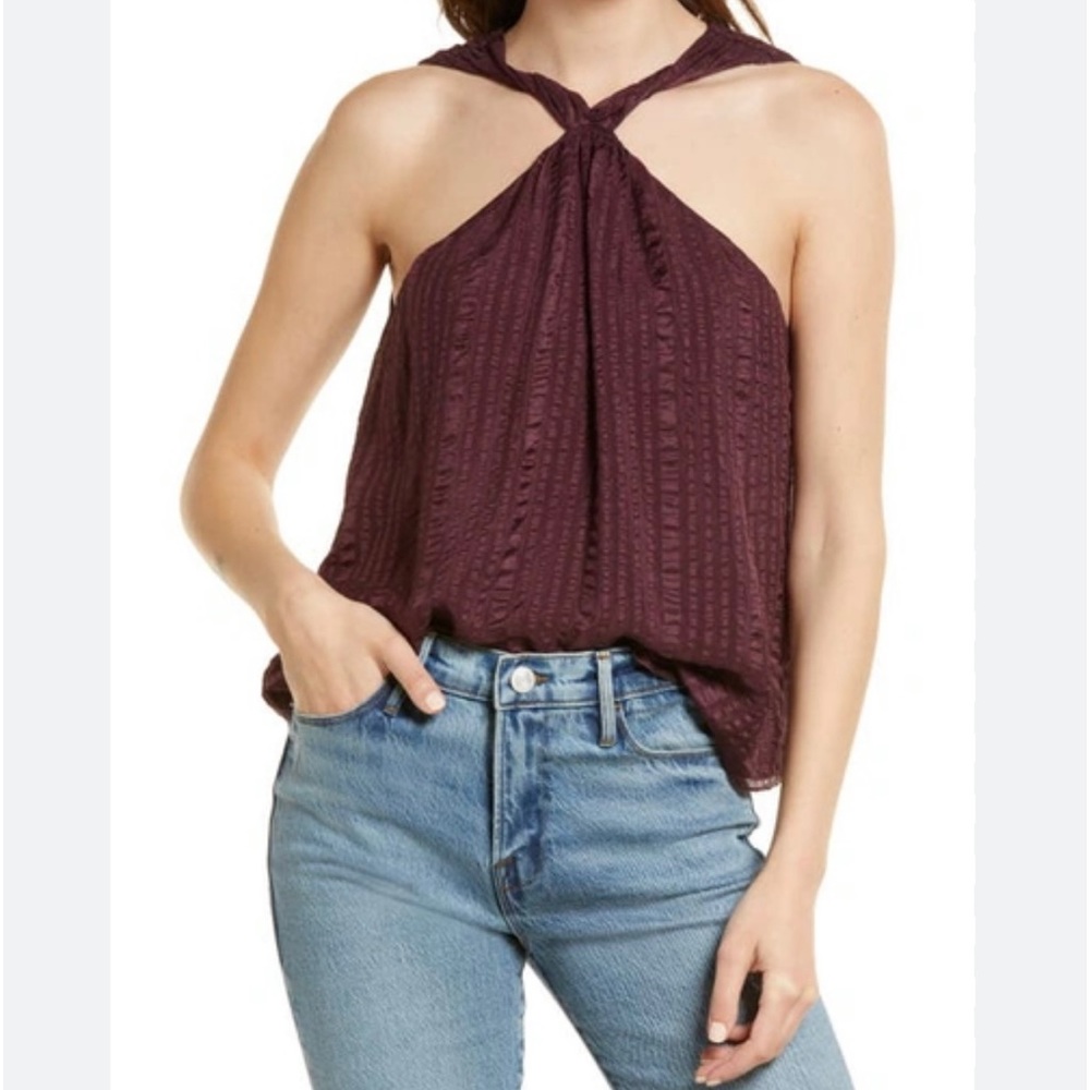 FRAME Draped Silk Tank‎ Top Blouse NWT size M